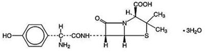 Chemical Structure Image (Amox Oral Susp Chem Structure)
